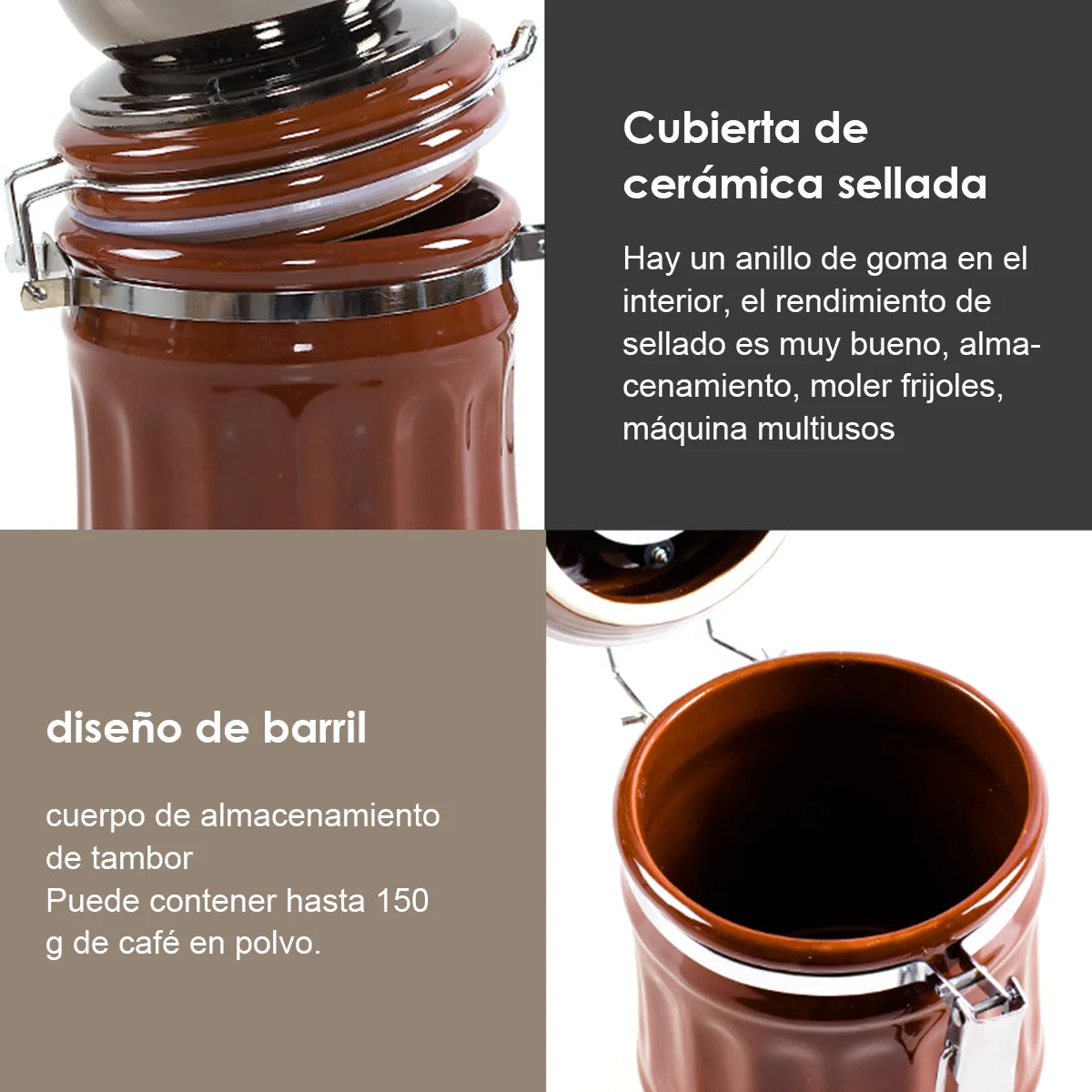 Moedor manual de café Alabama